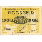 Nederland. 10 Gulden. Waardebon. Type 1940. Type Hattem. - Zeer Fraai. (Alm. 52.07) - Zeer Fraai.