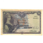 Portugal. 50 centavos. Banknote. Type 1918. - About UNC. About UNC.