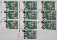 France. lot 10 banknote. Banknote. Type 1994. - UNC. UNC.