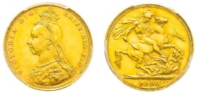 Australia, Victoria, 1837-1901. AV Sovereign, 1890 S, Sydney mint (KM10; S-3868B; Fr. 19).

An example with strong details and underlying lustre.
...