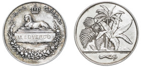 Egypt, Abbas Helmy II, 1892-1914. “Agriculture - Boniteau Bey” AR Medal, dated 1904, issued for the 1904 Flowers, Fruits and Legumes Expo, by Spink & ...