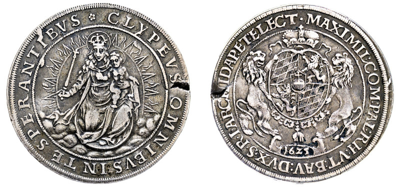 German States, Bavaria, Maximilian I, 1623-1651. Taler, 1625 (16Z5), Munich mint...