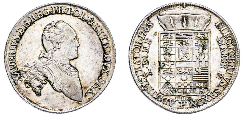 German States, Saxony (Albertinian Line), Francis Xavier, 1763-1768. Conventions...