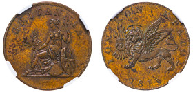 Greece, Ionian Islands, British Administration, 1809-1863. Obol, 1819 (KM32).

Chocolate brown patina with sharp details and amazing eye-appeal.

Grad...