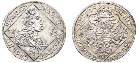 Hungary, Charles III, 1711-1740. 1/4 Taler, 1729 NB, Nagybanya mint, 7.12g (KM305).

Extremely fine with exceptional lustre and sharp details.

Fr...