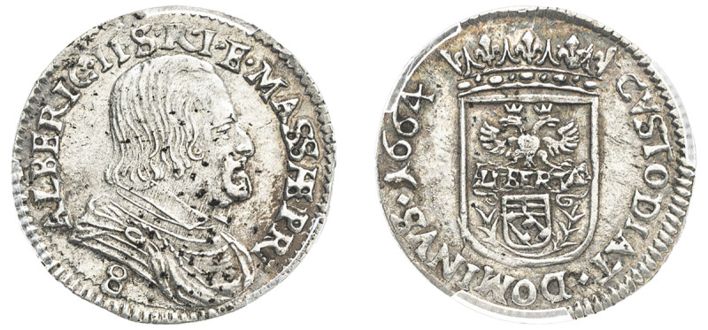 Italian States, Massa Di Lunigiano, Alberico II Cybo-Malaspina, 1662-1690. 8 Bol...