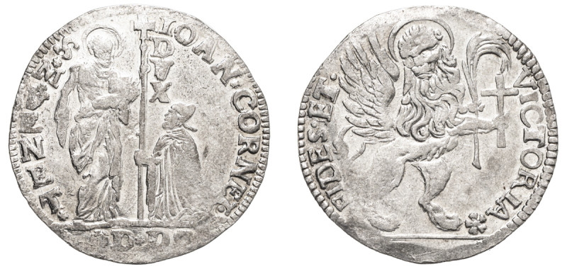 Italian States, Venice, Doge Giovanni Corner II, 1709-1722. Leone (10 Lire) per ...