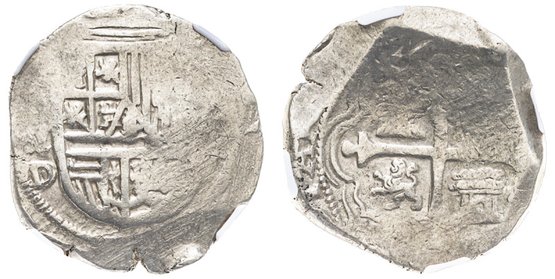 Mexico, Philip III or Philip IV, 1598-1621 or 1621-1665 respectively. Cob 4 Real...