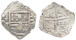 Spain, Philip II, 1556-1598. Cob 4 Reales, (1556-1598) T M, Toledo mint (“ToM”), 13.15g (Cal. 414).

Struck on sound metal and with strong details on ...