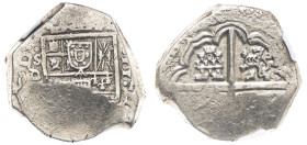 Spain, Philip III, 1598-1621. Cob 4 Reales, (1611-1618) S D, Seville mint, 13.85g (KM33.4).

Areas of flat strike but with very sharp details and lust...
