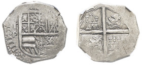 Spain, Philip IV, 1621-1665. Cob 4 Reales, (1621-1665) To P, Toledo mint, 13.07g (KM35.7).

A very sharp example especially on reverse with minor poro...
