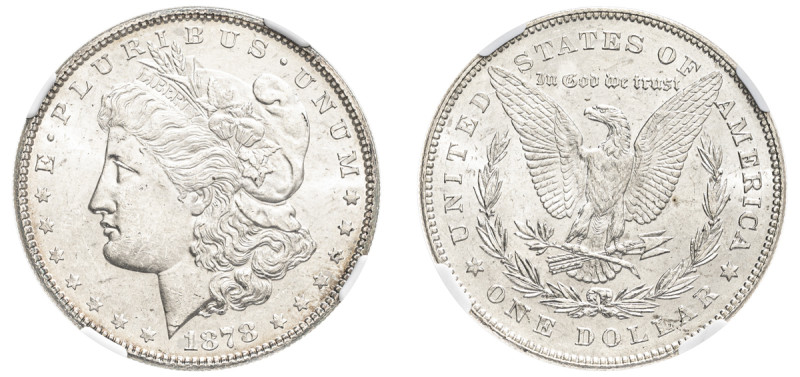 USA, Federal Republic, 1776-. “Morgan” Dollar, 1878, Philadelphia mint, variety ...