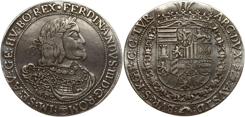 Austria. Ferdinand III (1637-1657). Taler 1652 Vienna. Silver 29.27 g. KM 977, D...