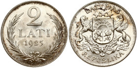 Latvia 2 Lati 1925