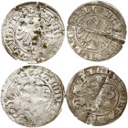 Lithuania Polgrosz ND (1492–1506) Vilnius Lot of 2 coins