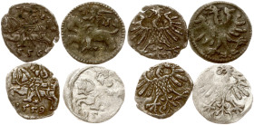 Lithuania Denar 1501–1559 Vilnius Lot of 4 coins