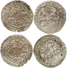 Lithuania Polgrosz 1559 & 1565 Vilnius Lot of 2 coins