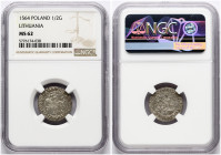 Lithuania Polgrosz 1564 Vilnius NGC MS 62