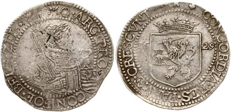 Netherlands, Zeeland. Nederlandse Rijksdaalder 1629. Silver 28.46 g. KM 17.