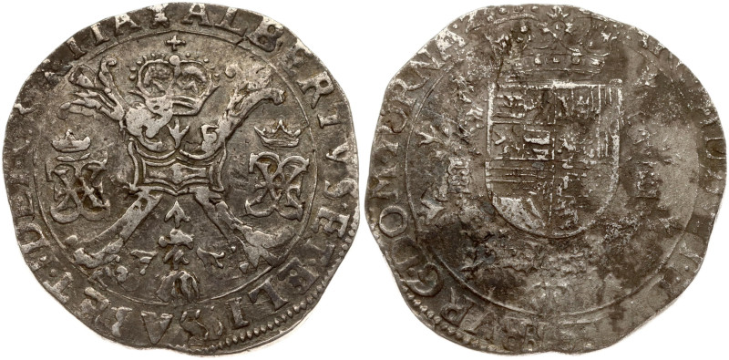 Spanish Netherlands, Tournai. Albert and Isabella (1598-1621). Patagon ND (1612-...