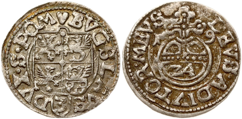 Pomorze. Boguslaw XIV (1606-1637). Grosz 1619, Darlowo. Silver 1.51 g. Hildisch ...