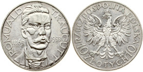 Poland 10 Zlotych 1933 Romuald Traugutt