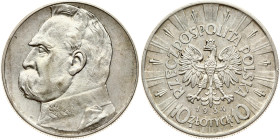 Poland 10 Zlotych 1934 Jozef Pilsudski