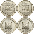 Poland 200 Zlotych 1974 MW People's Republic Lot of 2 coins