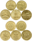 Poland 2 Zlote 1996-2005 Castles and Palaces of Poland Lot of 5 coins