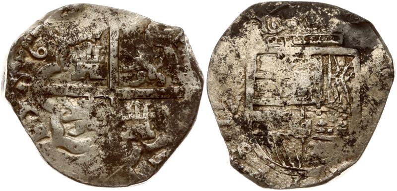 Spain. Philip III (1598-1621). 4 Reales 16?? SV, Seville. Silver 13.48 g.