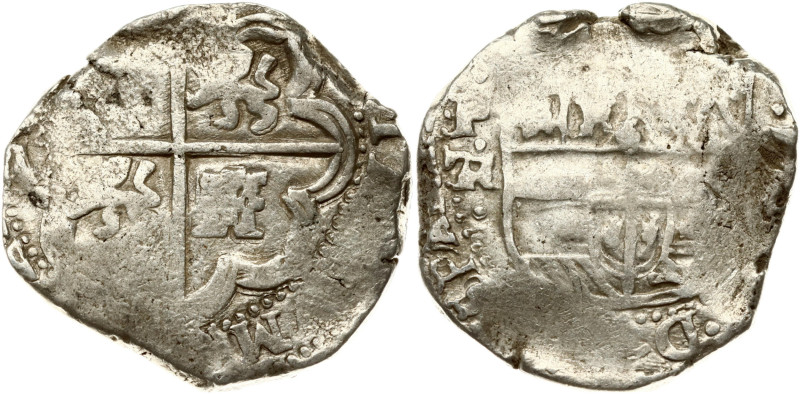 Spanish Colonies, Bolivia. Philip III (1598-1621). 8 Reales ND. Silver 25.36 g.