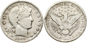 USA 1/2 Dollar 1902 O 'Barber Half Dollar'