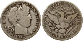 USA 1/2 Dollar 1915 S 'Barber Half Dollar'