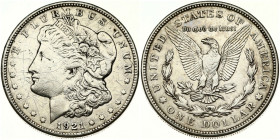 USA 1 Dollar 1921D 'Morgan Dollar'