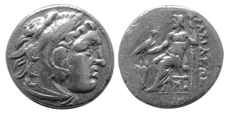 KINGS of MACEDON. Alexander III, 336-323 BC. AR Drachm (3.78 gm; 17 mm). Obv: He...