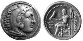 KINGS of MACEDON. Demetrios I, 294-290 BC. AR Tetradrachm