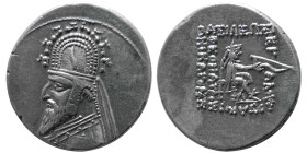 KINGS of PARTHIA. Sinatruces. 93-70 BC. AR Drachm