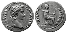 ROMAN EMPIRE; Tiberius, 14-37 AD. "Tribute Penny."