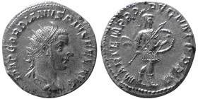 ROMAN EMPIRE; Gordian III, 238-244 AD. AR Antoninianus.