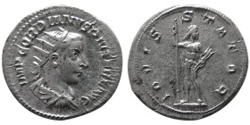 ROMAN EMPIRE; Gordian III, 238-244 AD. AR Antoninianus.