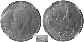 GREAT BRITAIN, George V, 1935. Crown Silver Jubilee. NGC-UNC
