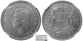 GREAT BRITAIN, Windsor. George VI. AR Crown. NGC-UNC.