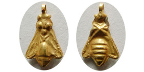 PHOENICIA, Circa 500 BC. Early Phoenician gold Bee pendent