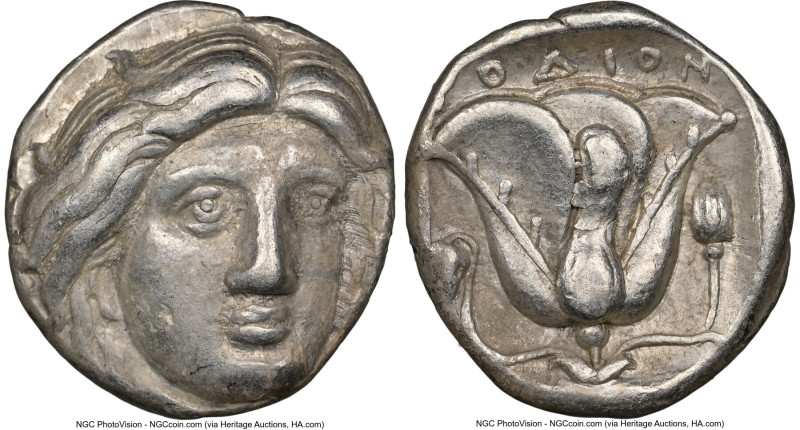 CARIAN ISLANDS. Rhodes. Ca. 316-305 BC. AR tetradrachm (23mm, 15.14 gm, 12h). NG...