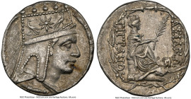 ARMENIAN KINGDOM. Tigranes II the Great (95-56 BC). AR tetradrachm (27mm, 15.95 gm, 12h). NGC AU 5/5 - 4/5. Tigranocerta, ca. 80-68 BC. Diademed and d...