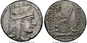 ARMENIAN KINGDOM. Tigranes II the Great (95-56 BC). AR tetradrachm (25mm, 15.79 gm, 12h). NGC Choice XF 5/5 - 2/5. Tigranocerta, ca. 80-68 BC. Diademe...