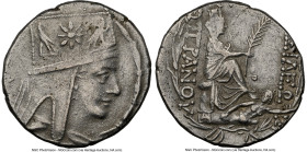 ARMENIAN KINGDOM. Tigranes II the Great (95-56 BC). AR tetradrachm (26mm, 15.69 gm, 12h). NGC Choice VF 4/5 - 3/5. Tigranocerta, ca. 80-68 BC. Diademe...