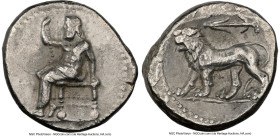 SELEUCID KINGDOM. Seleucus I Nicator, as Satrap (321-281 BC). AR stater (23mm, 16.88 gm, 12h). NGC XF 5/5 - 3/5. Babylon II, the "Native" or "Satrapal...