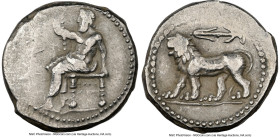 SELEUCID KINGDOM. Seleucus I Nicator, as Satrap (312-281 BC). AR stater (23mm, 15.76 gm, 2h). NGC Choice VF 3/5 - 3/5. Babylon II, the "Native" or "Sa...