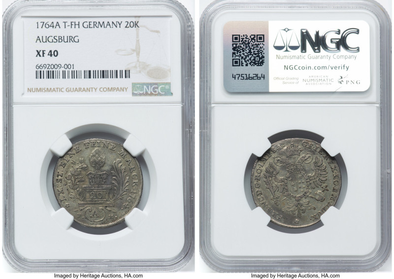 4-Piece Lot of Certified Assorted Issues NGC, 1) Germany: Bavaria. Maximilian II...